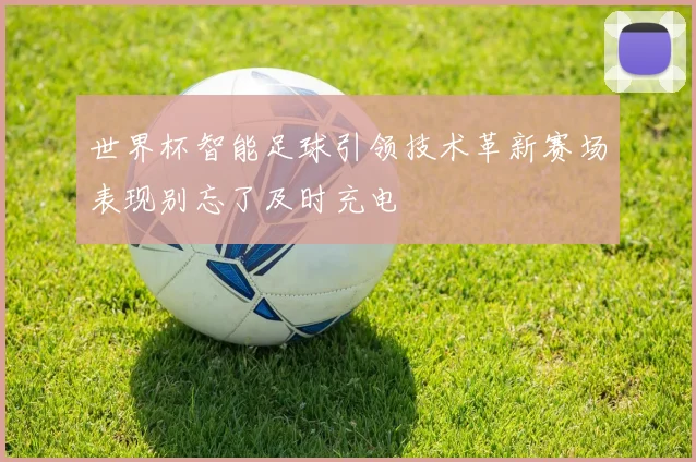 世界杯智能足球引领技术革新赛场表现别忘了及时充电